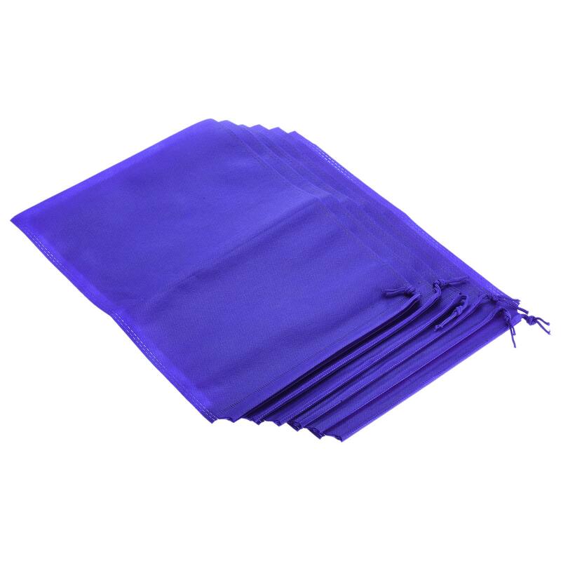 Single Drawstring Storage Bag Fiber Cloth, 6Pcs