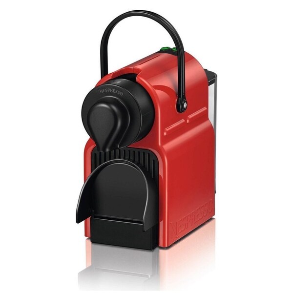 Breville Nespresso Inissia Original Espresso Machine (Red) Bundle