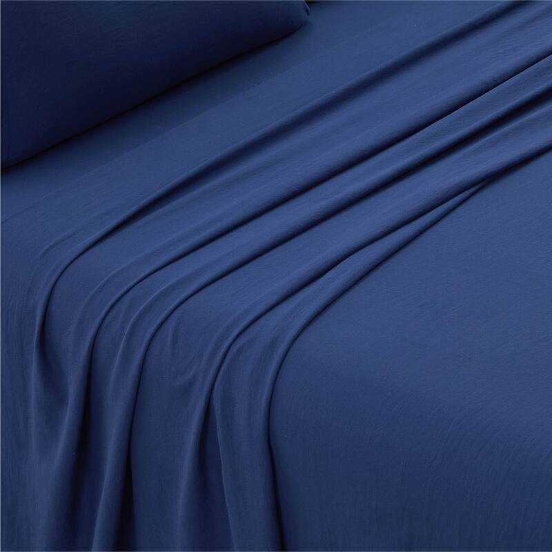 Aeropostale Premium All Season Microfiber Navy Sheet Set