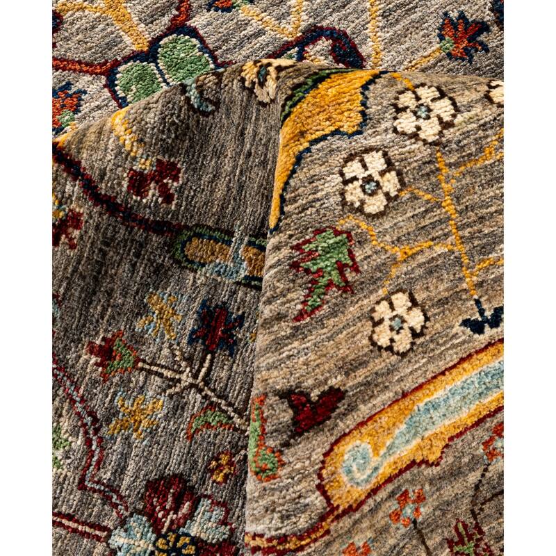 Serapi One-of-a-Kind Hand-Knotted Area Rug - Brown - 8' 0" x 9' 9"