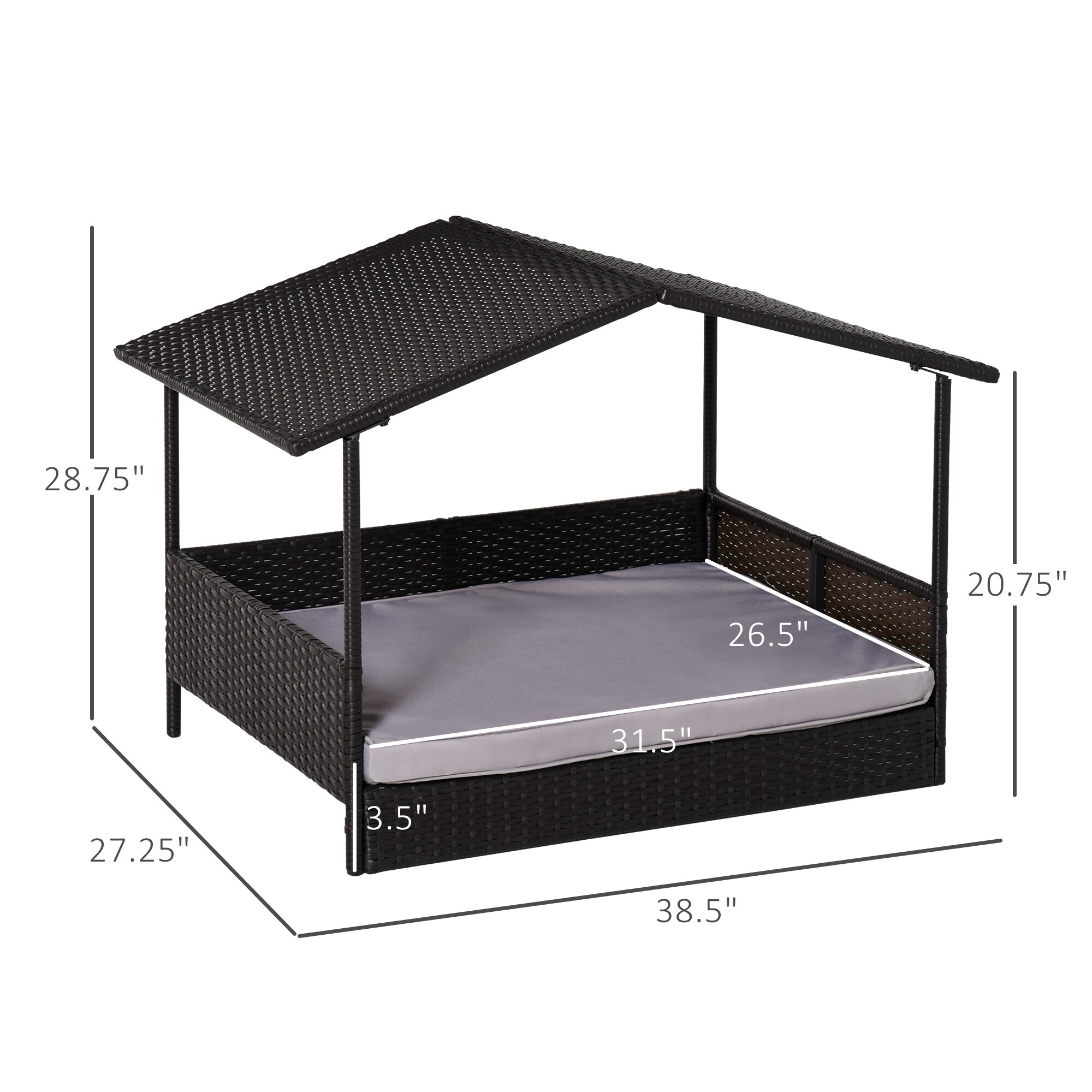dog house bed frame