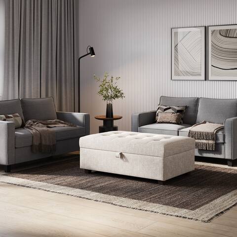 CorLiving Large Storage Ottoman