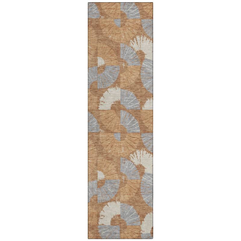 Machine Washable Indoor/ Outdoor Modern Jay Chantille Rug