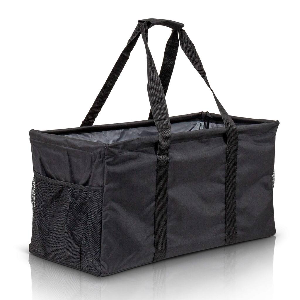 Extra Large Utility Tote Bag - Oversized Collapsible Pool Beach Canvas Basket