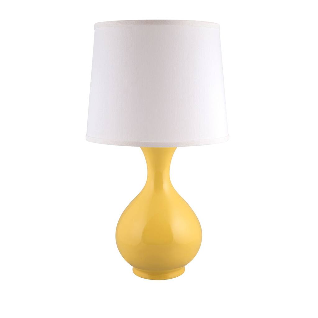 RiverCeramic® Jar Lamp straw yellow