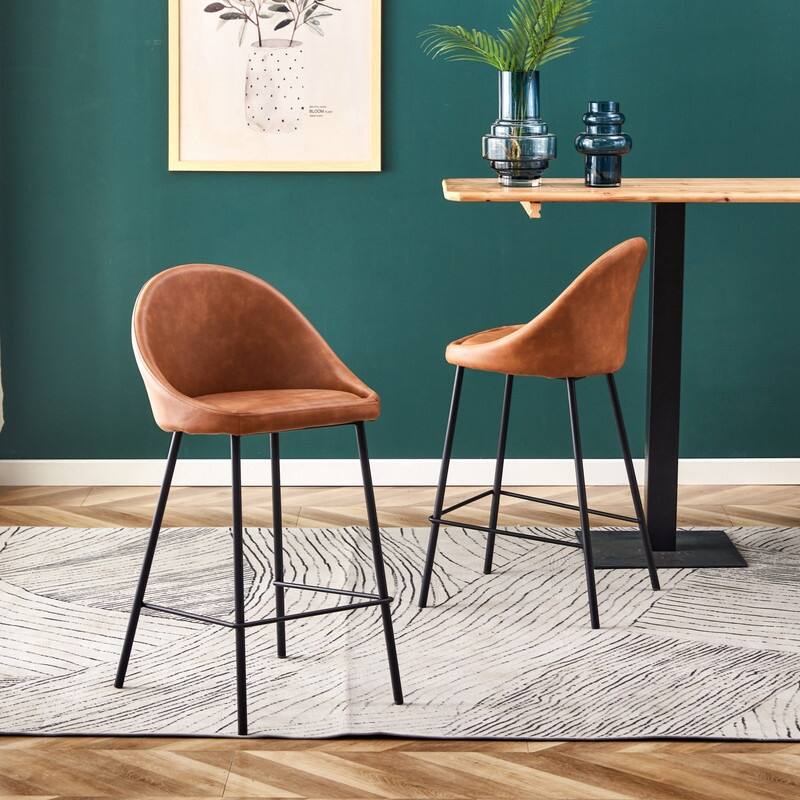 Judith Vero Modern Bar Stool 26'' Seat (Set Of 2)