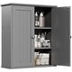 preview thumbnail 35 of 54, Futzca Bathroom Cabinet Wall Mounted, Storage Cabinet with Doors and Shelves