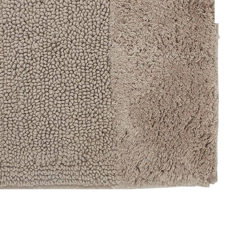 Better Trends Bath Rug 100% Cotton Water Absorbent Tufted Bathroom Rug Set for Shower, Sink Mats Machine Wash Granada Collection