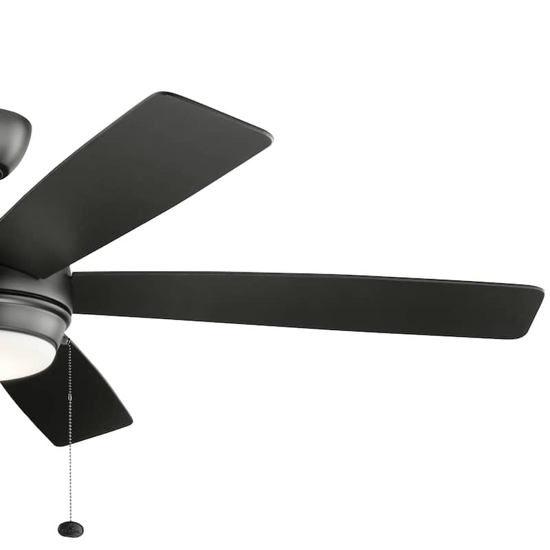 Kichler Lighting Starkk 60-inch LED Ceiling Fan Satin Black