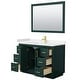 preview thumbnail 48 of 98, Miranda Single Vanity Set, Cultured Marble Top, 46-Inch Mirror