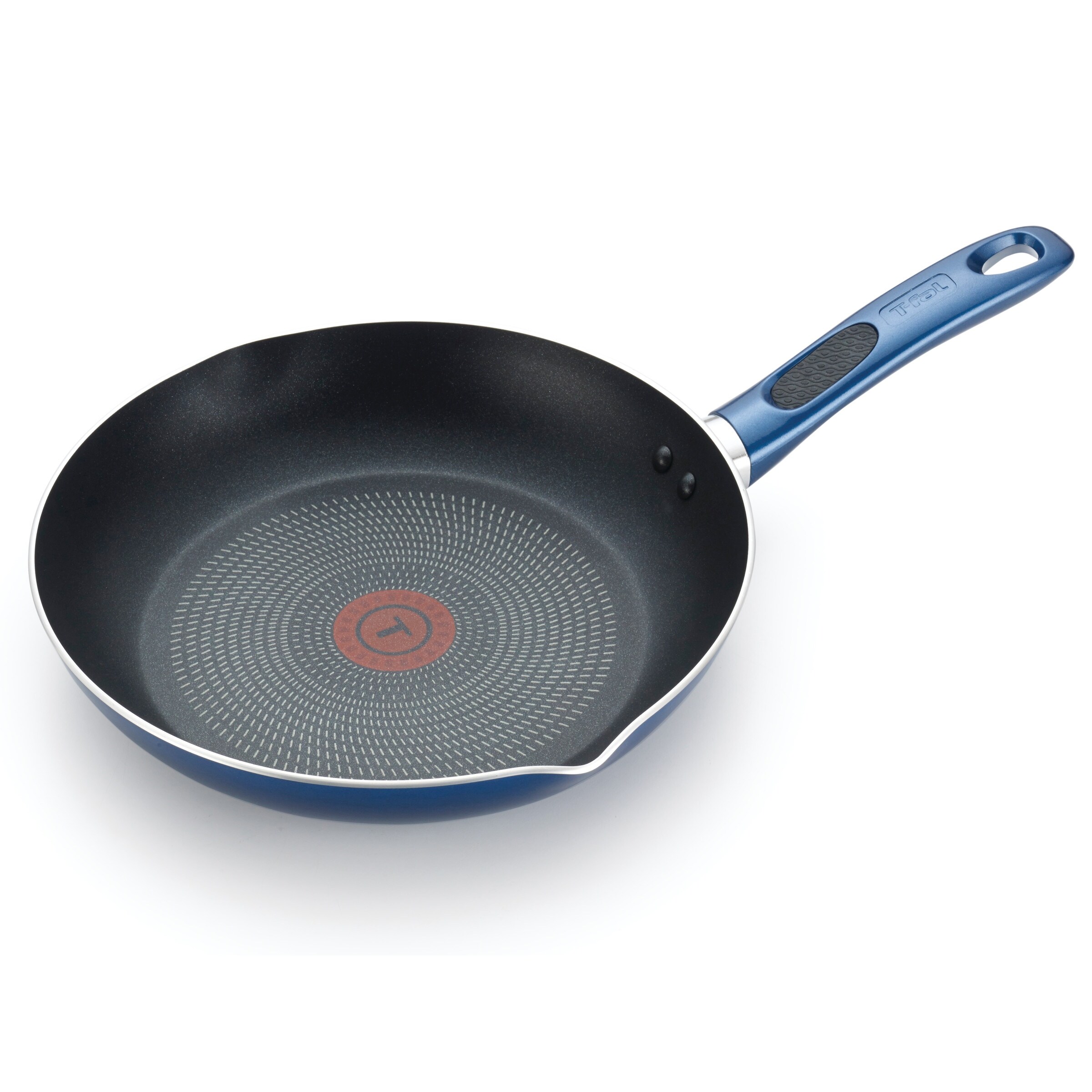 T-fal B0370764 Excite 12-In. Non-stick Fry Pan, Blue - Bed Bath