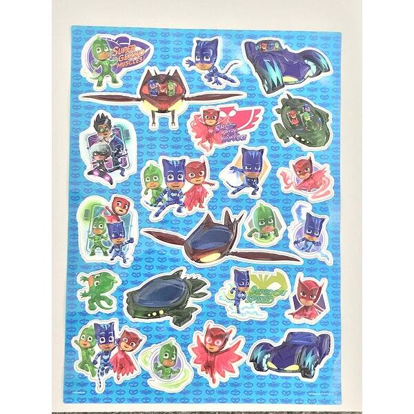 Shop Pj Masks Raised Sticker Sheet Overstock 27900511