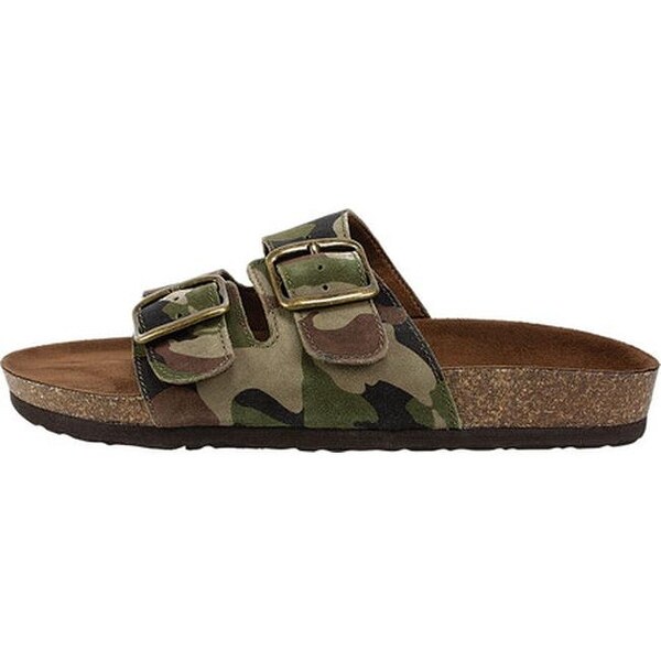 white mountain camo sandals