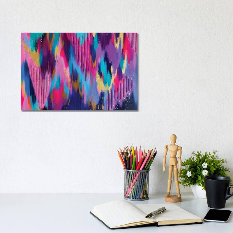 iCanvas "Brush Stroke CVI" by ETTAVEE Canvas Print - 8x12x0.75