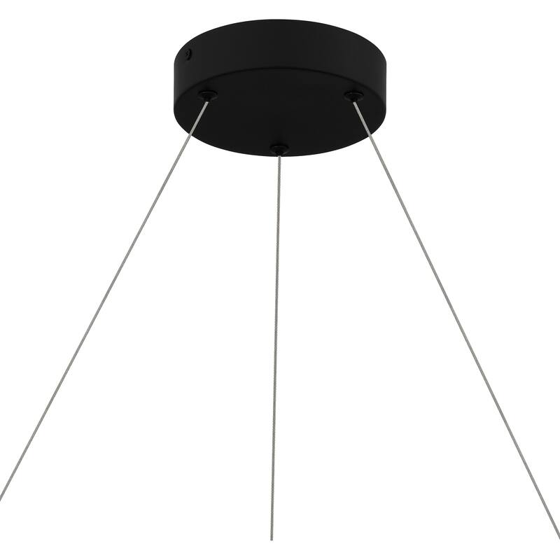 Alice Integrated LED Matte Black Pendant Light