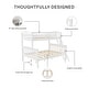 preview thumbnail 13 of 15, Avenue Greene Hamilton Twin over Full Wood Bunk Bed