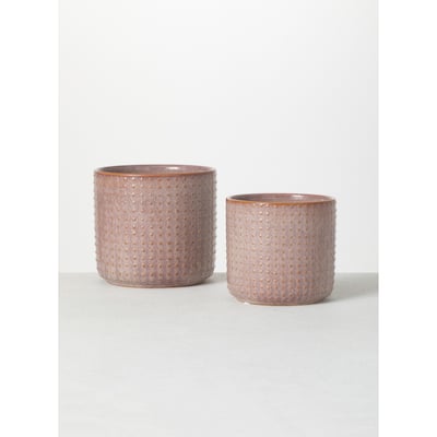 Sullivans Ceramic Planters - Set of 2