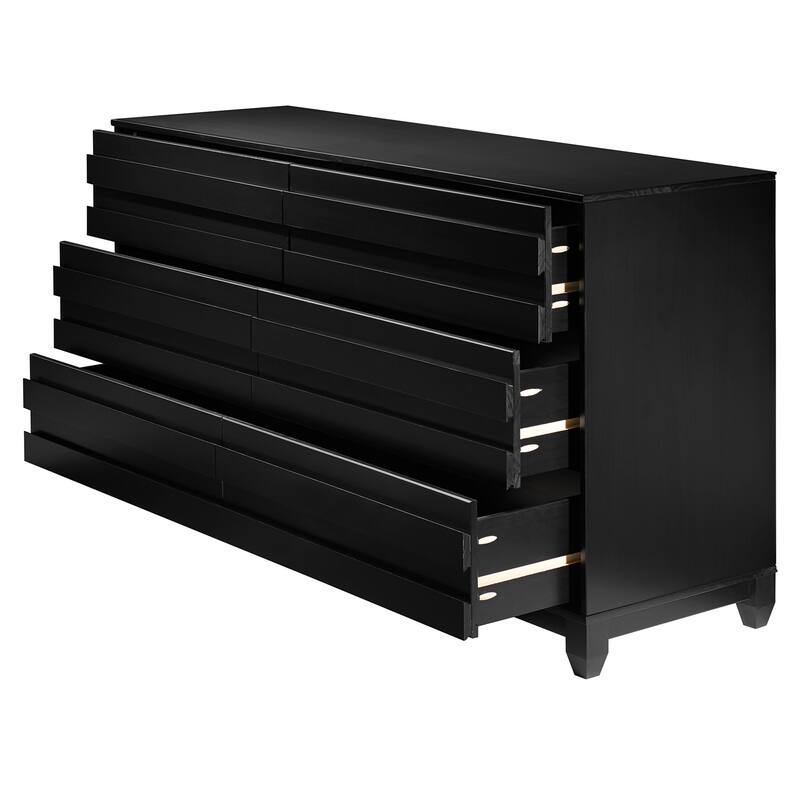 Middlebrook Contemporary Solid Wood 6-Drawer Dresser