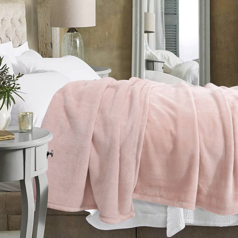 Decorative Throw Blanket Flannel Fleece Blanket for Couch