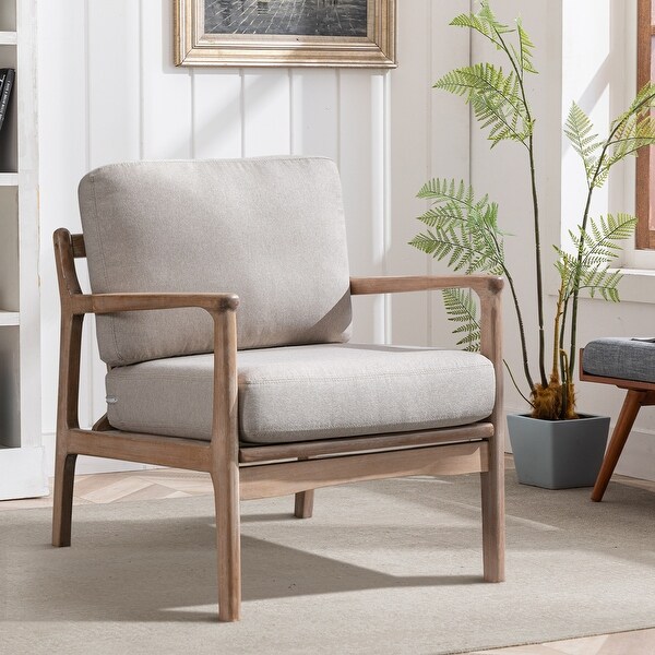 商品画像：Amazon.com: chairus Mid Century Accent Armchair Modern 4
