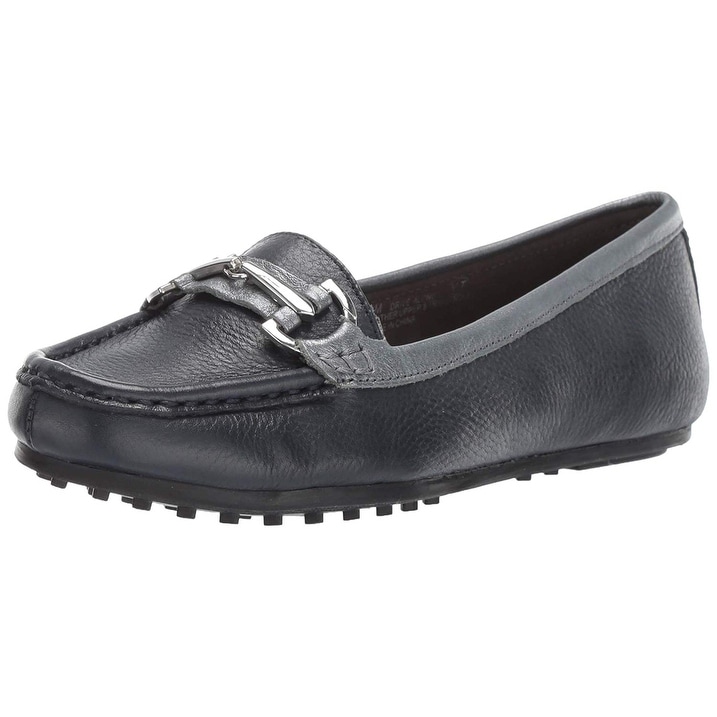 aerosole loafers leather