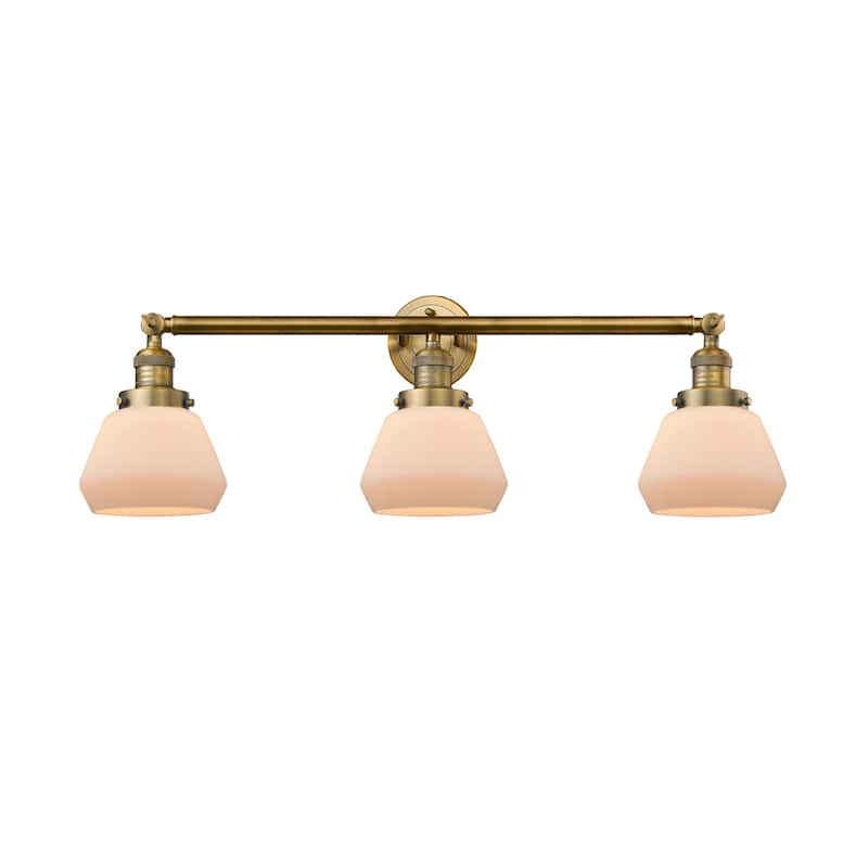 Innovations Lighting Fulton 3 Light 30" Wide Bathroom Vanity Light