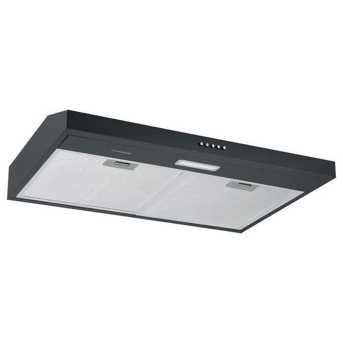 under cabinet range hood black stainless