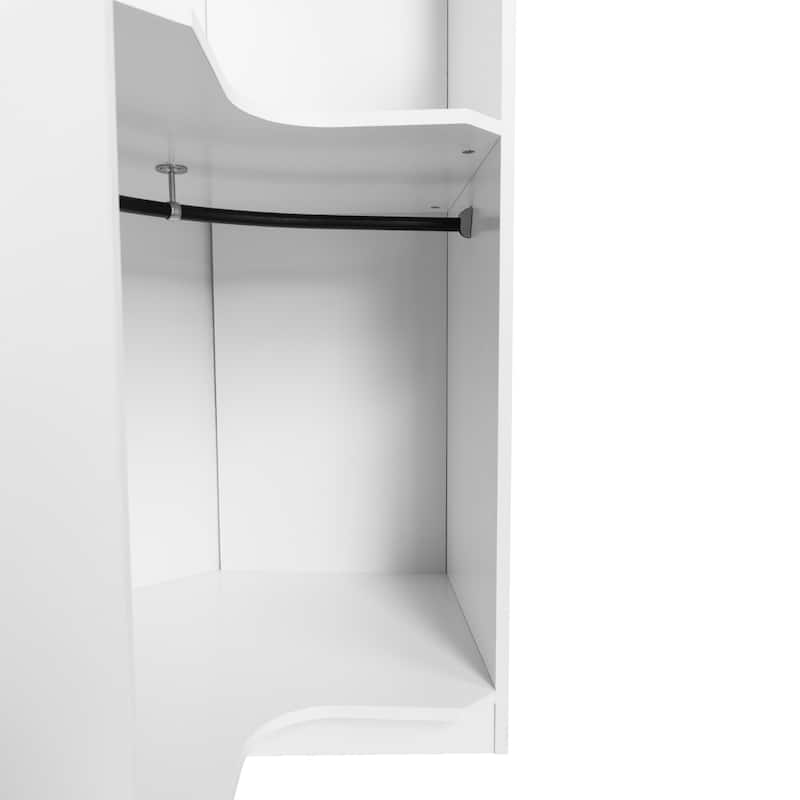 Polygon Corner Wardrobe