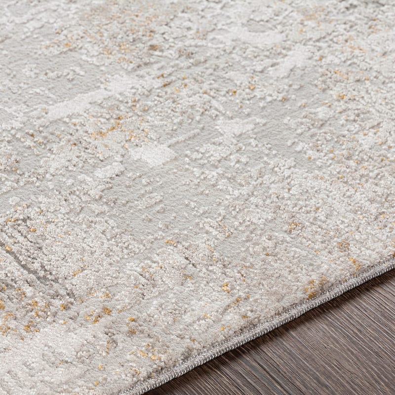 Livabliss Shabby Chic Carmel Abstract Area Rug