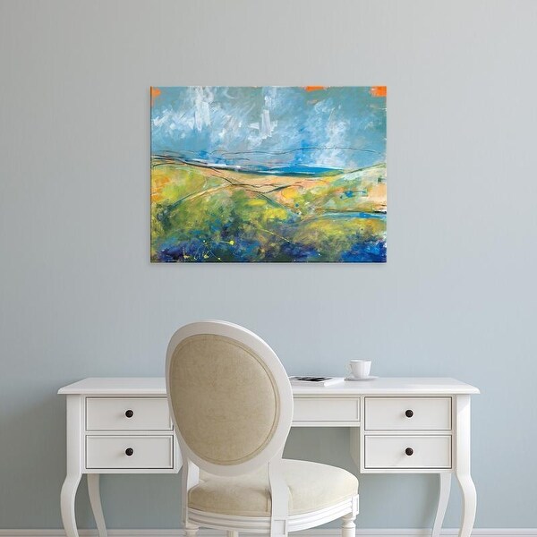 Easy Art Prints Jan Weiss's 'Early Spring Days' Premium Canvas Art