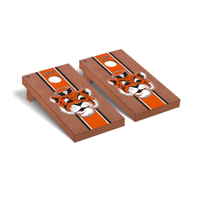 College Vault Pacific Tigers Rosewood Cornhole Board Set
