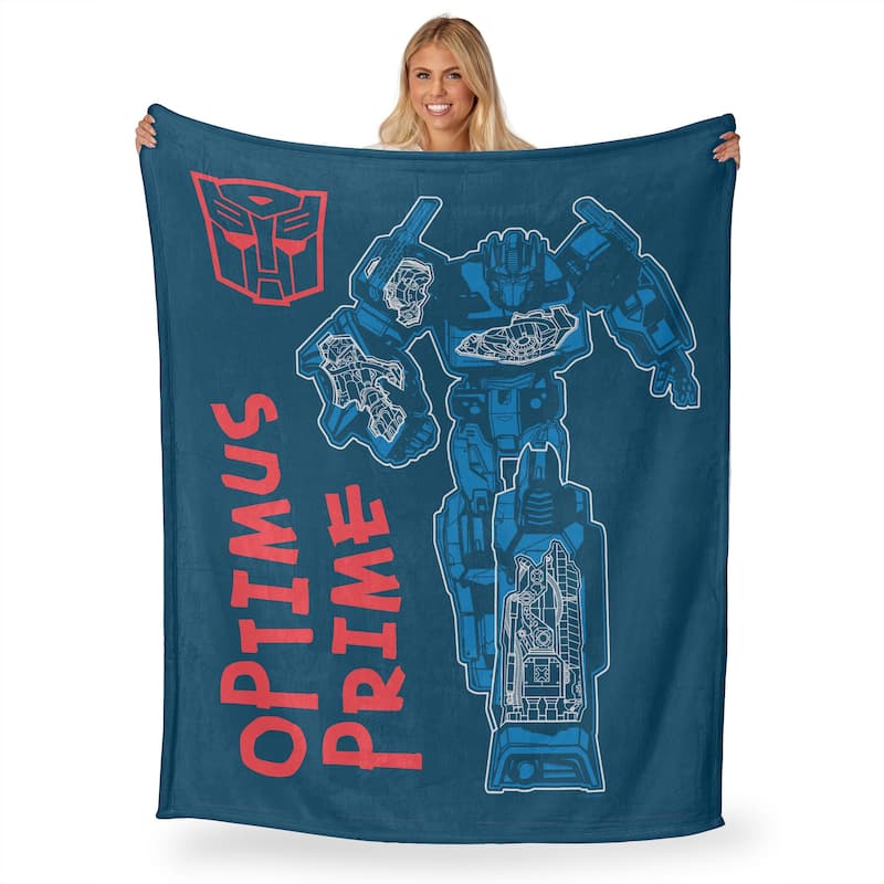 Hasbro Transformers Silk Touch Throw Blanket