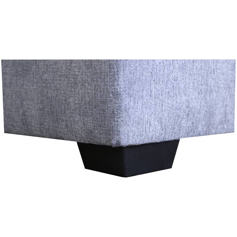 American Furniture Classics Cabral Slate Model A353V11-K23 U Shaped Sectional with 6 Throw Pillows