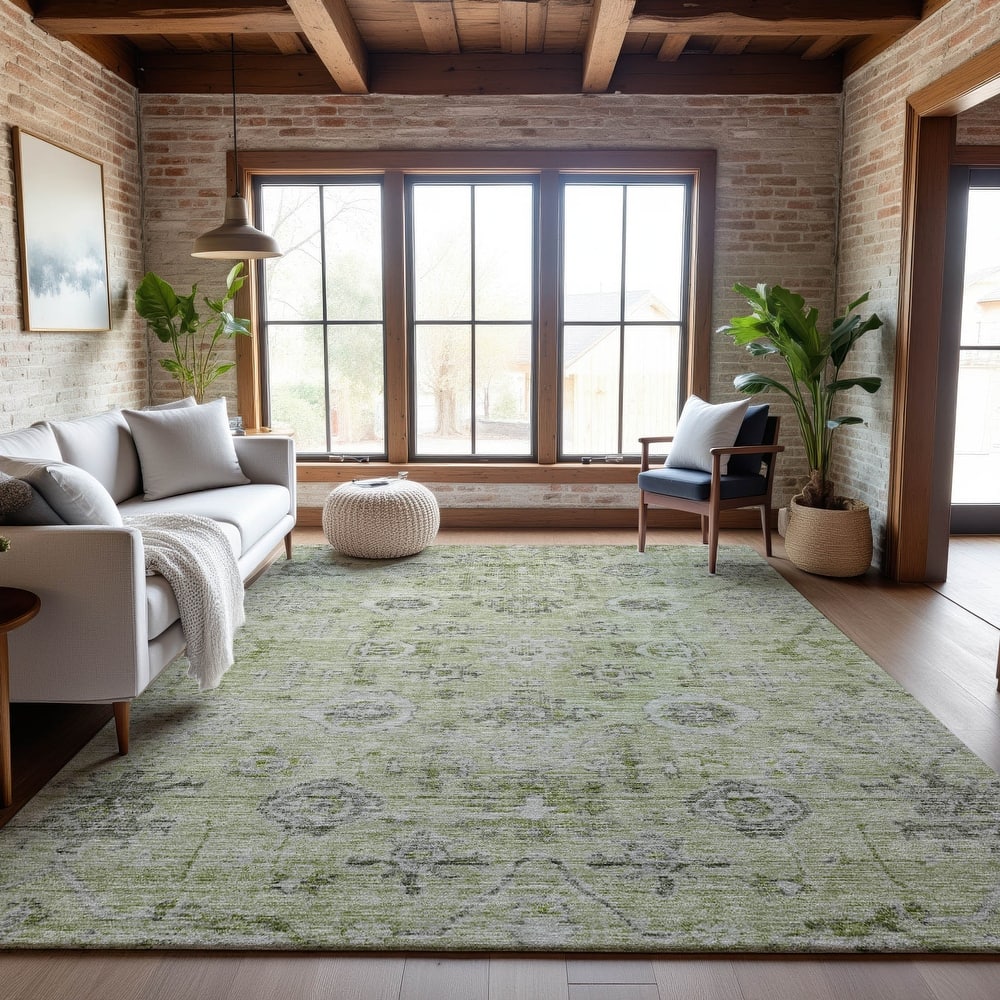 Premium Washable Super Soft Vintage Traditional Mayfield Rug