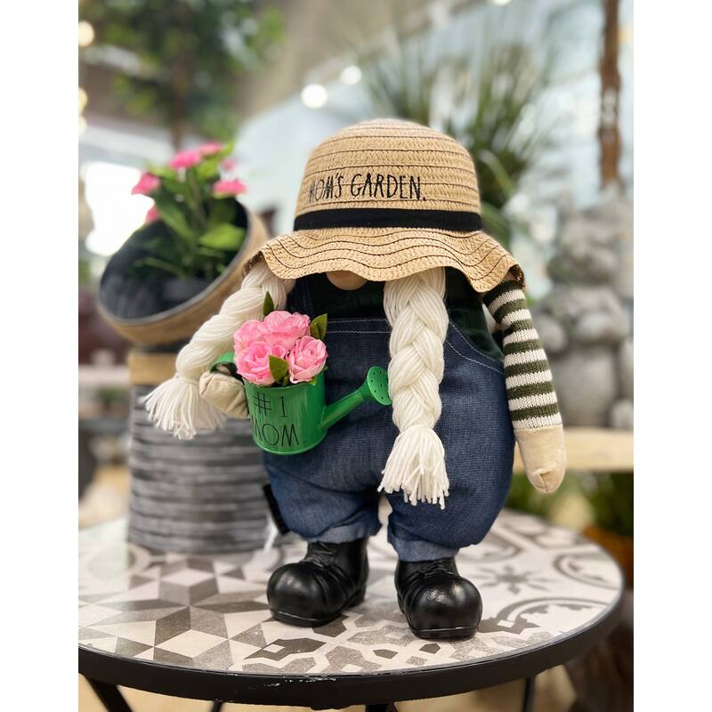 Rae Dunn Plush Garden Gnome - N/A - MOM'S GARDEN