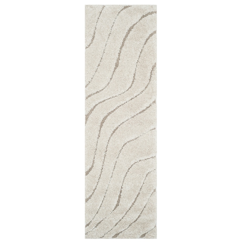 SAFAVIEH Florida Shag Hervor Soft Serene Waves 1.2-inch Thick Rug