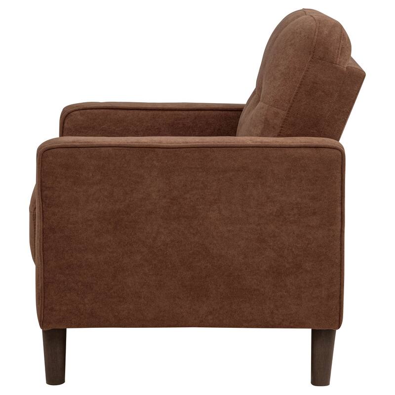 Bowen II Fabric Upholstered Track Arm Accent Chair - 32" x 32.75" x 34.25"