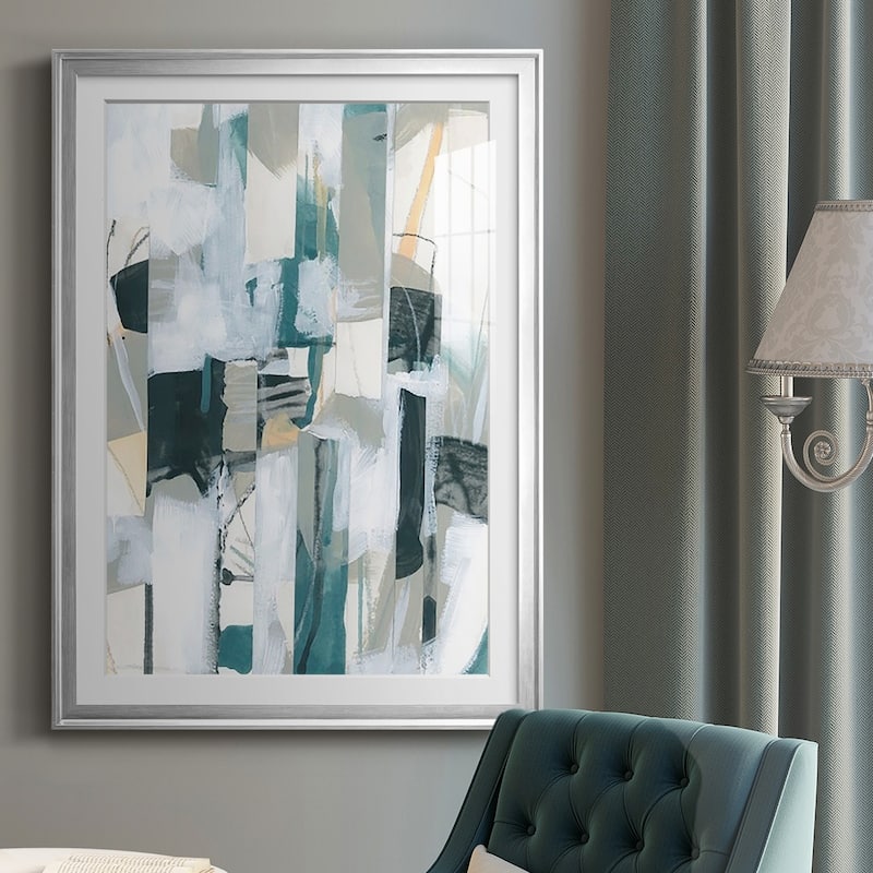 Sea Cavern Strata IV Premium Framed Print - Ready to Hang