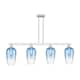 Option Brushed Satin Nickel / Sapphire Blue