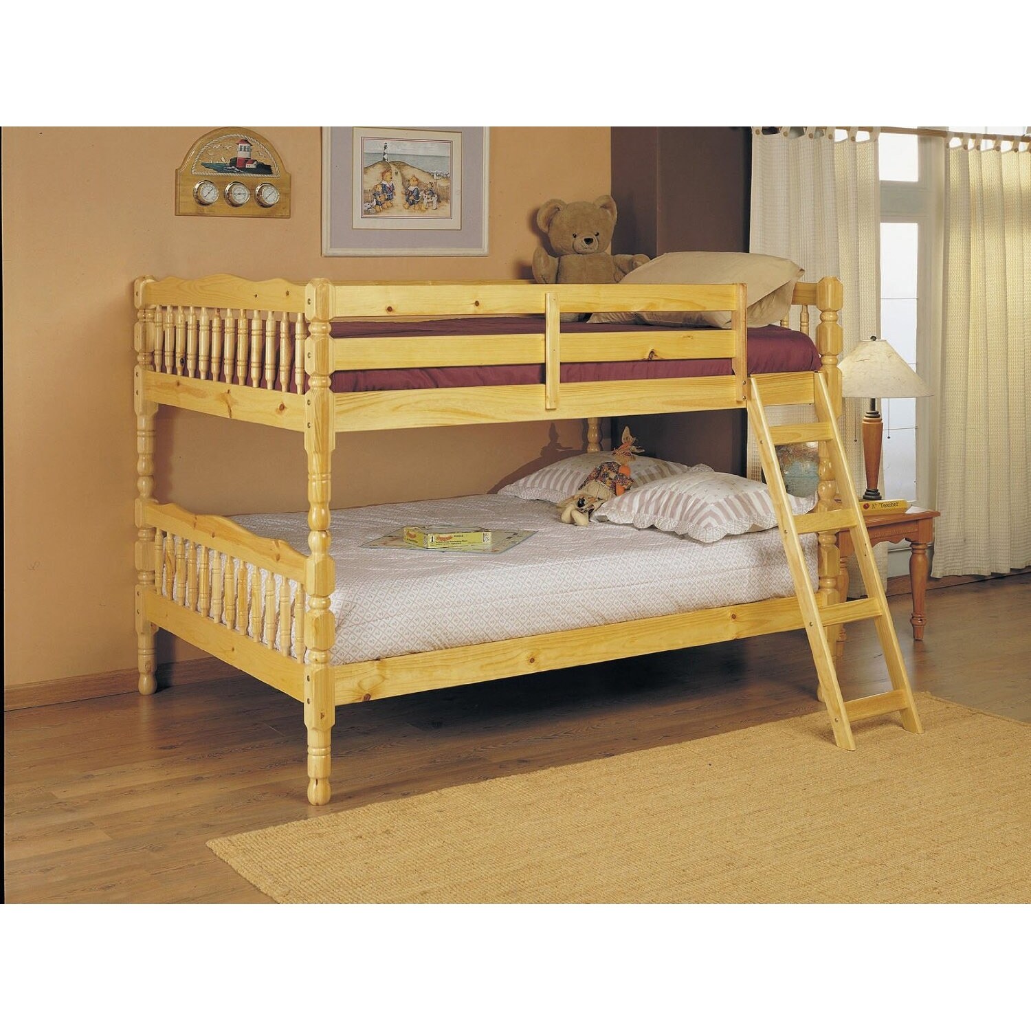 full size single bunk beds