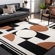 preview thumbnail 1 of 70, SAFAVIEH Handmade Rodeo Drive Frouwa Mid-Century Modern Wool Rug