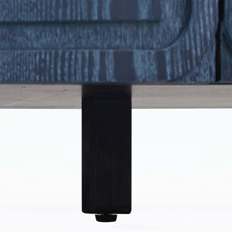 Exquisite Buffet Cabinet with Adjustable Shelves and Handcrafted Details