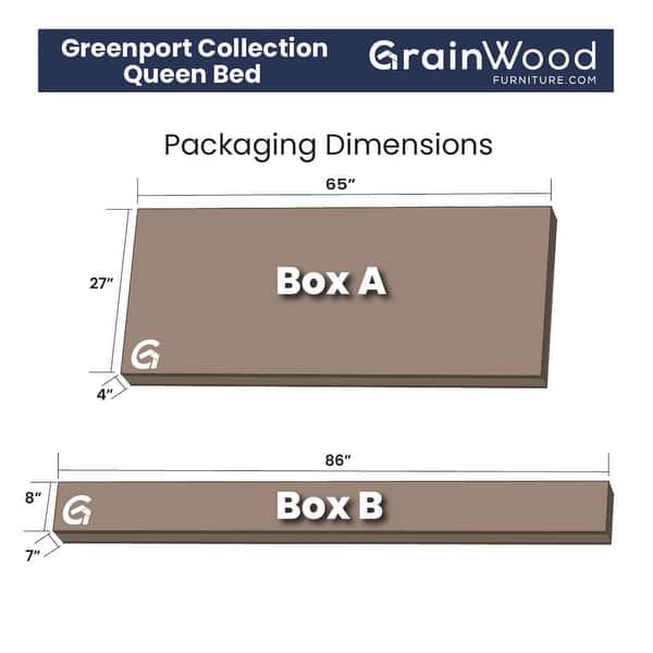 dimension image slide 0 of 6, Grain Wood Furniture Greenport Louvered Solid Wood Platform Bed