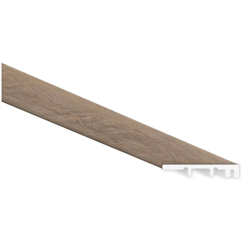 Ackland AKVTV-EC-3 Ackland Vinyl Trims 94" x 2" Vinyl Glue Down or - Reclaimed Pecan