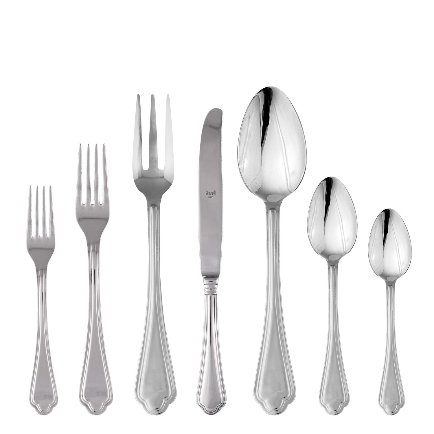 Mepra Leonardo Flatware Set - 32 Pieces - Stainless Steel