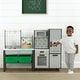 preview thumbnail 1 of 8, Delta Children Gourmet All-in-One Corner Play Kitchen