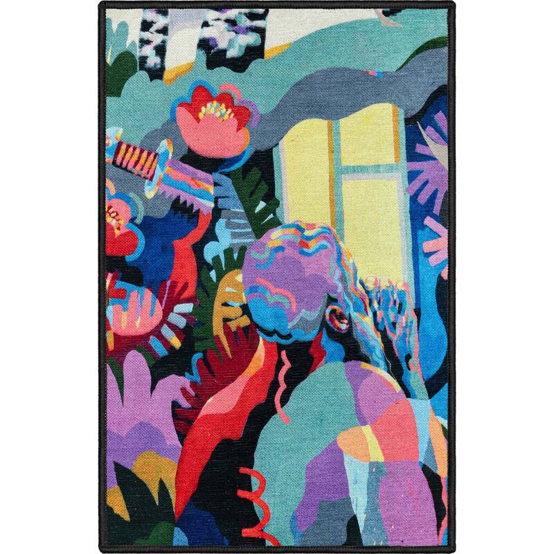 Well Woven x Misha Tyutyunik Sunday Jungle Home Rug