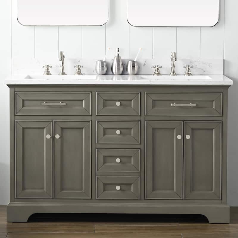 Sudio Design Thompson 54" Double Bathroom Vanity