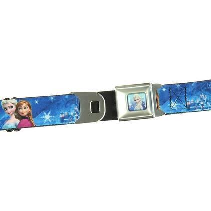 Shop Disney Frozen Anna Elsa Poses Castle And Mountains Seatbelt