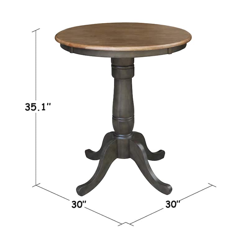 30" Round Top Pedestal Table